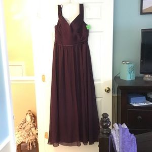 Plum Gown